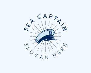 Captain Seafarer Hat logo design