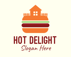 Homemade Burger Sandwich  logo design