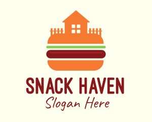 Homemade Burger Sandwich  logo design