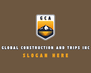 Mountaineer - Mountain Adventure Trekking logo design