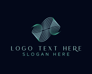 Motion - Wave Frequency Technology logo design