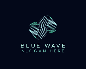 Wave Frequency Technology logo design