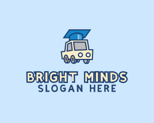 Learn Driving School logo design