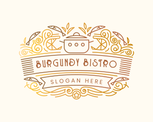 Chef Restaurant Dining logo design