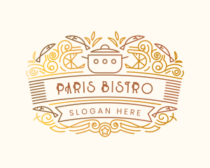 Chef Restaurant Dining logo design