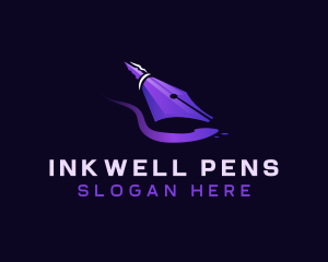 Pen - Pen Nib Quill logo design