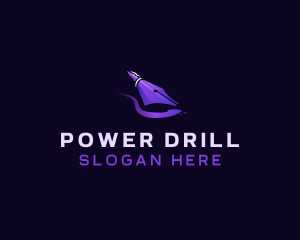 Pen Nib Quill logo design