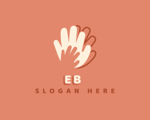 Non Profit - Family Support Hands logo design