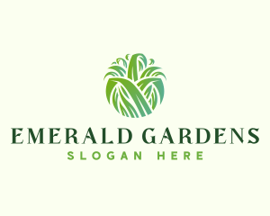 Gardening Grass Cutting logo design