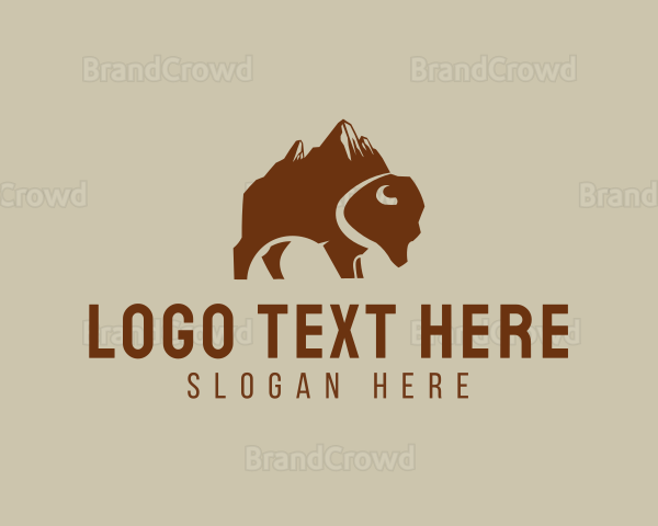 Wild Mountain Buffalo Logo