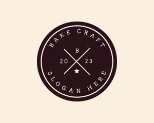 Minimal Retro Brand logo design