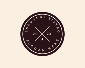 Minimal Retro Brand logo design