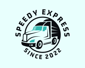 Express - Express Transport Truck logo design
