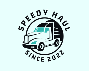 Truck - Express Transport Truck logo design