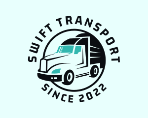 Transport - Express Transport Truck logo design
