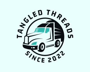 Express Transport Truck logo design