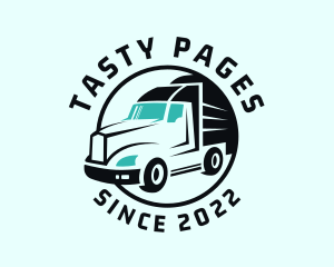 Express Transport Truck logo design