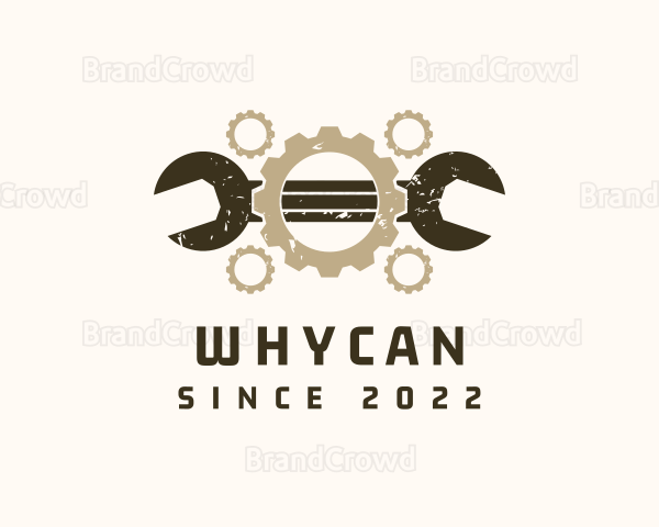 Wrench Repair Mechanic Tools Logo