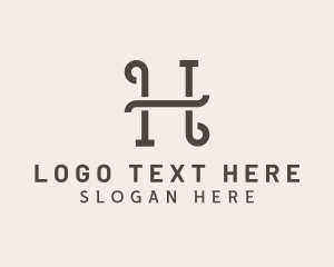 Lettermark - Classy Boutique Hotel Letter H logo design