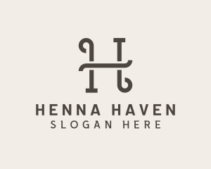 Classy Boutique Hotel Letter H logo design