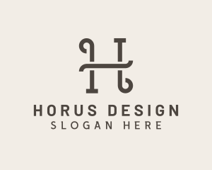 Classy Boutique Hotel Letter H logo design