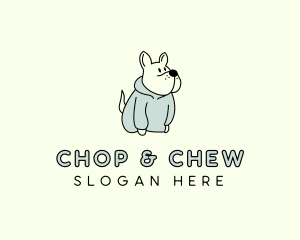 Cute Dog Hoodie Logo