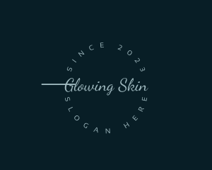 Skincare Lifestyle Business logo design