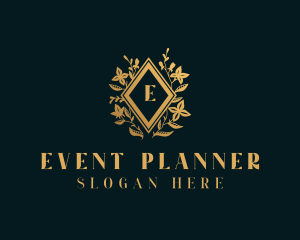Luxury Ornament Event Planner  logo design