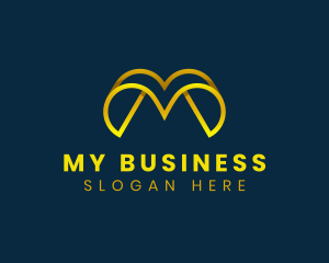 Generic Startup Business Letter M logo design