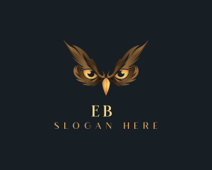 Bird Owl Eyes Logo