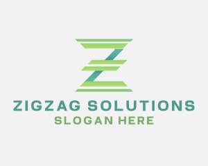 Modern Geometric Company Letter Z logo design