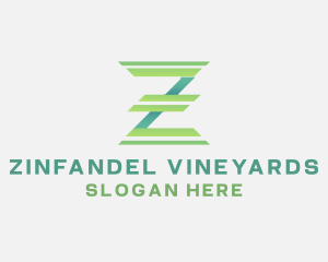 Modern Geometric Company Letter Z logo design