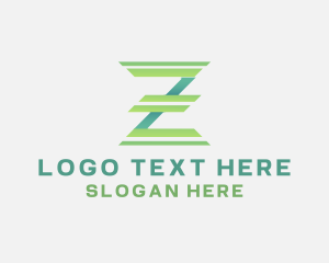 Modern - Modern Geometric Company Letter Z logo design