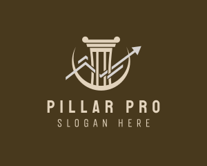 Pillar Stock Exchange  logo design