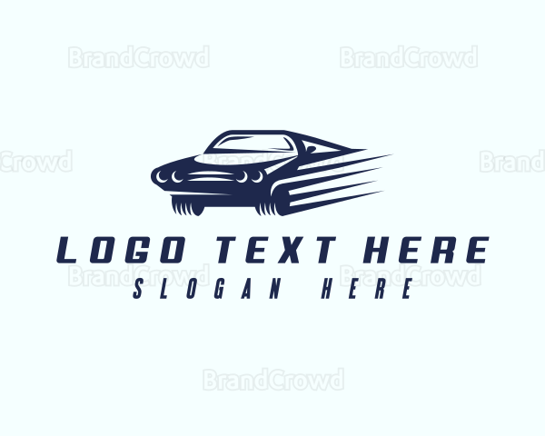 Fast Car Garage Logo