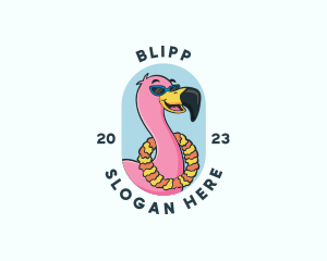 Avatar - Summer Flamingo Bird logo design