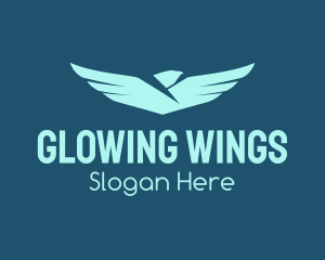 Aviation Eagle Wings logo design