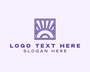 Contractor - Sunset Textile Company logo design