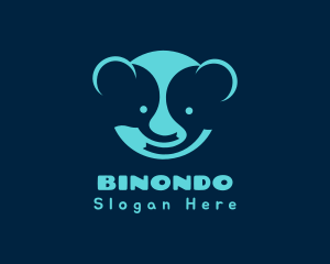 Baby Brand - Cute Cartoon Elephant logo design