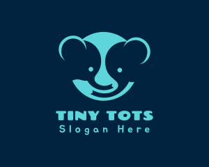 Babysitter - Cute Cartoon Elephant logo design