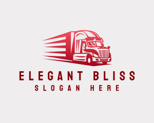 Movers - Logistics Truck Transportation logo design