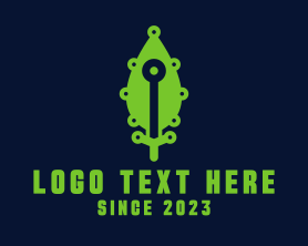 Leaf - Green Leaf Eco Technology logo design