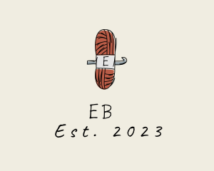 Etsy - Crochet Knitting Yarn logo design