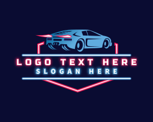 Sedan - Automotive Car Vehicle Detailing logo design