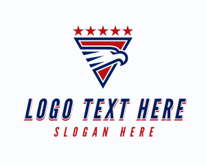 Politician - American Eagle Air Force logo design