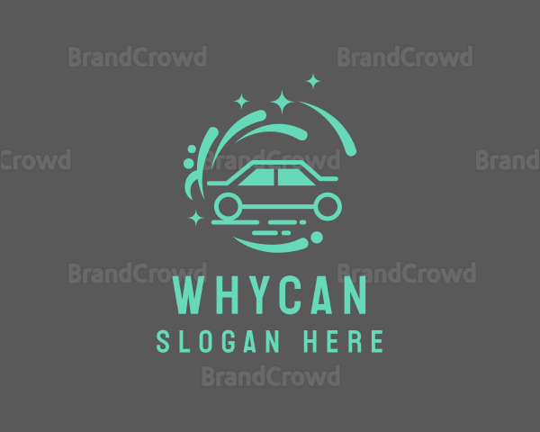 Car Wash Vehicle Cleaning Logo