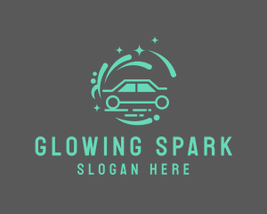 Car Wash Vehicle Cleaning logo design