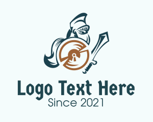Armor - Medieval Knight Armor logo design