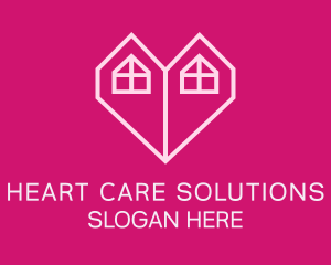 Duplex Heart House logo design