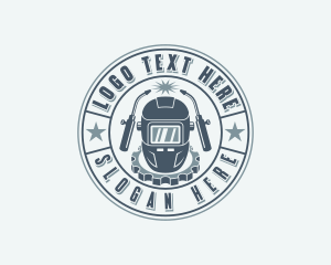 Machinist - Industrial Gear Welding logo design